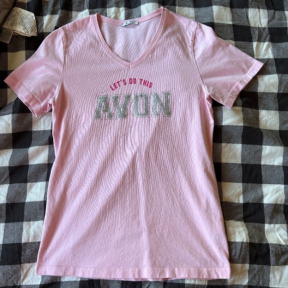 "Let’s Do This Avon" V-Neck Shirt - Picture 1 of 6